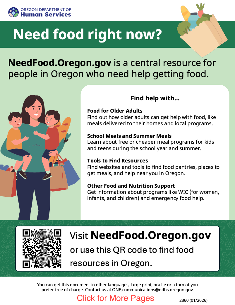 Need Food Right Now?